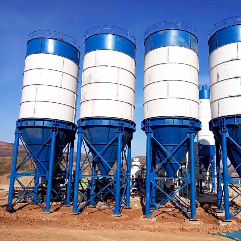 100 ton Steel Cement Silo 50Ton-200Ton Cement Silo 100t horizontal cement silo