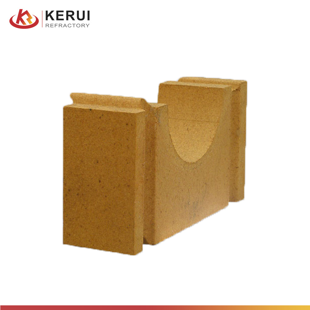 KERUI High Refractory Low Creep Fire Clay Bricks For Hot-Air Stove