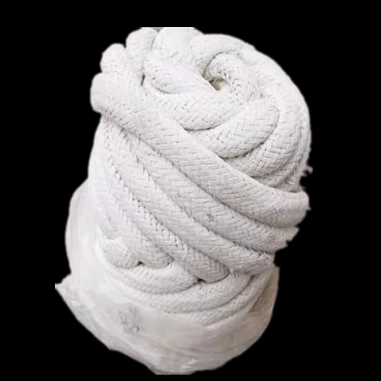 KERUI Lightweight Good Insulation Performance Ceramic Fiber Rope For Thermal Insulation Facilities