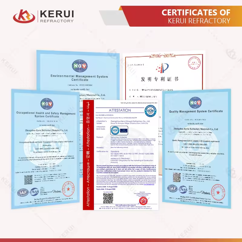 KERUI Refractory 70% Raw Material Al2O3 Bauxite Ore Suppliers Prices Calcined Aluminum Bauxite