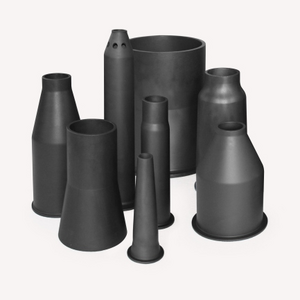 KERUI Reaction Sintered SiC Product Silicon Carbide Quantitative Tube/Pipe Silicon Carbide Ceramic Products