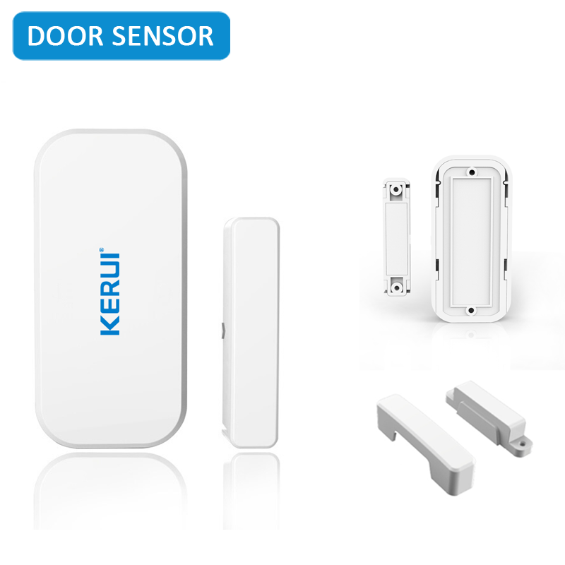 Kerui Tuya Smart App remote control Alexa Google Home Alarm System GSM/GPRS/WiFi/2G 100 detectors 100 remote controls