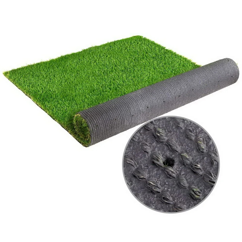 Plastic Synthetic Artificial Grass 8mm 10mm with Backing for Garden and Landscape and football Golf Practice Inside Grass