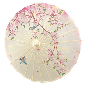 Wholesale Chinese Traditional Parasol Diy Oil Paper Umbrella Ceiling Decoration Chinese Wedding Paper Parasol