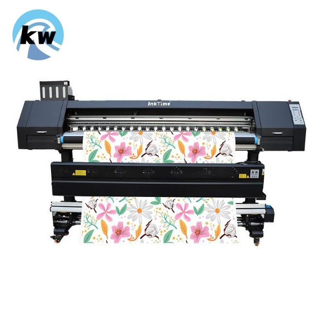 1.8m Cutting Printing Machine 2020 Cheaper Vinyl Cutter Plotter Printer Xp600 Dx11 Automatic Inkjet Small Sticker Printer