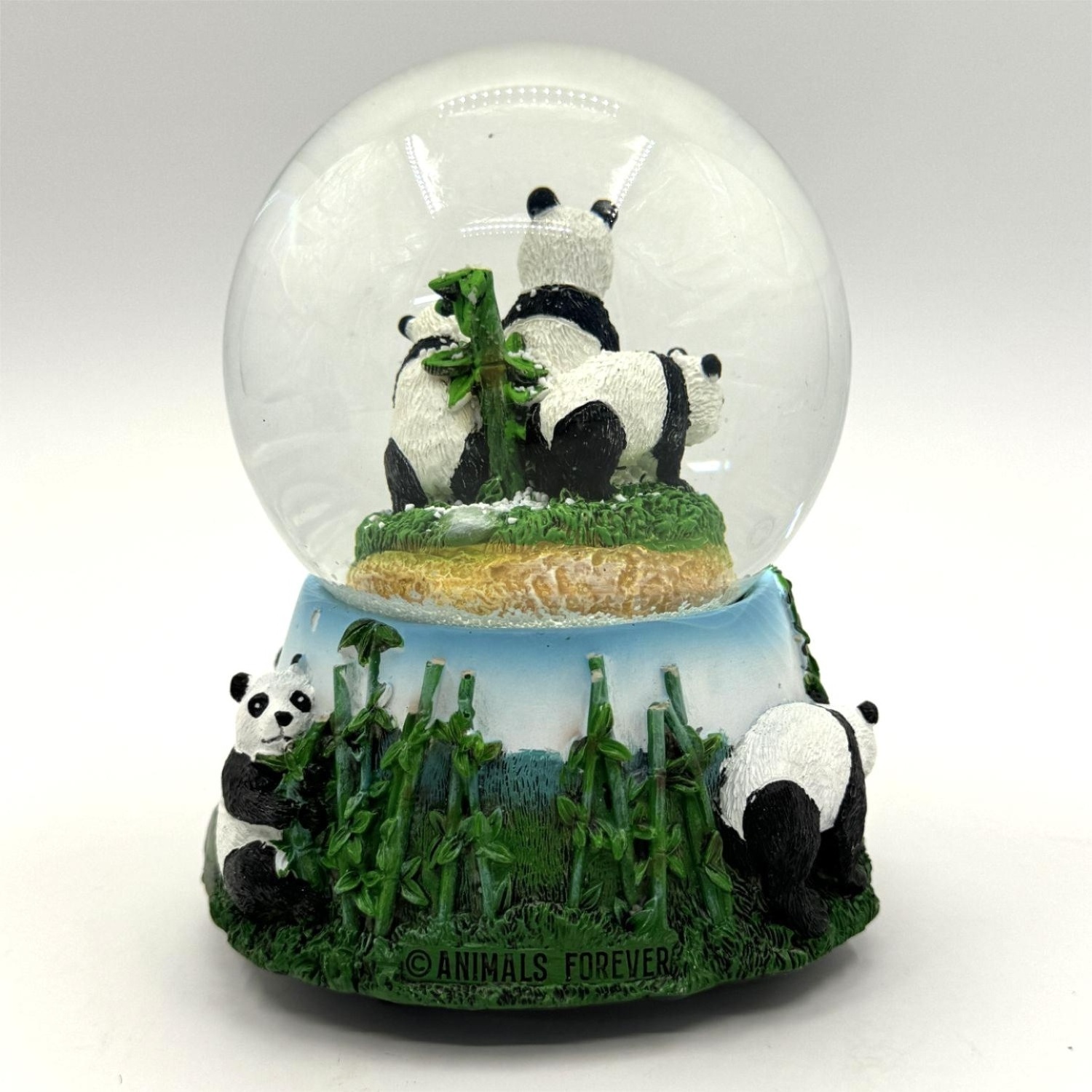 Animal Snowball Resin Craft Snow Globe Music Box Octave Box Drifting Snow Music Box Birthday Gift