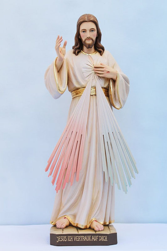 wholesale custom resin moulds home decor Christian religion catholic religious life size Jesus statues