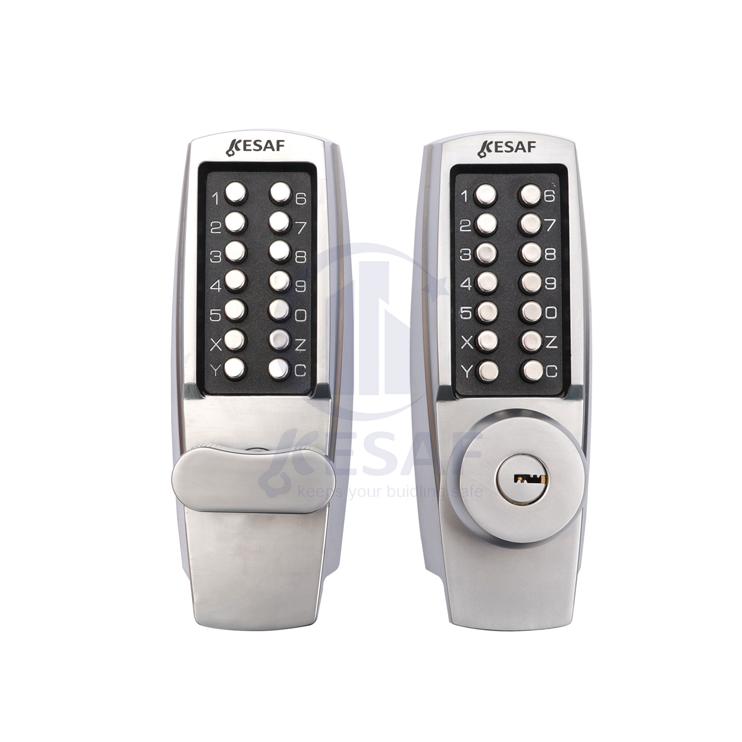 Digital Password Keyless Electronic Entry Smart Door Locks SecurityCode Mechanical Gate Lock Deadbolt