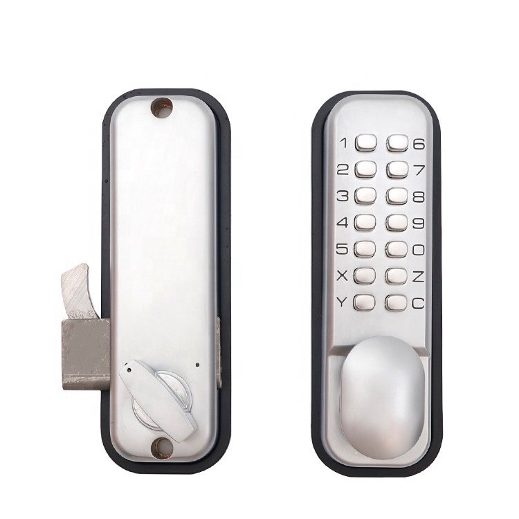 Security Hook Lock Digital Password Push Button Mechanical Code Keyless Door Lock Combination Lock For Door