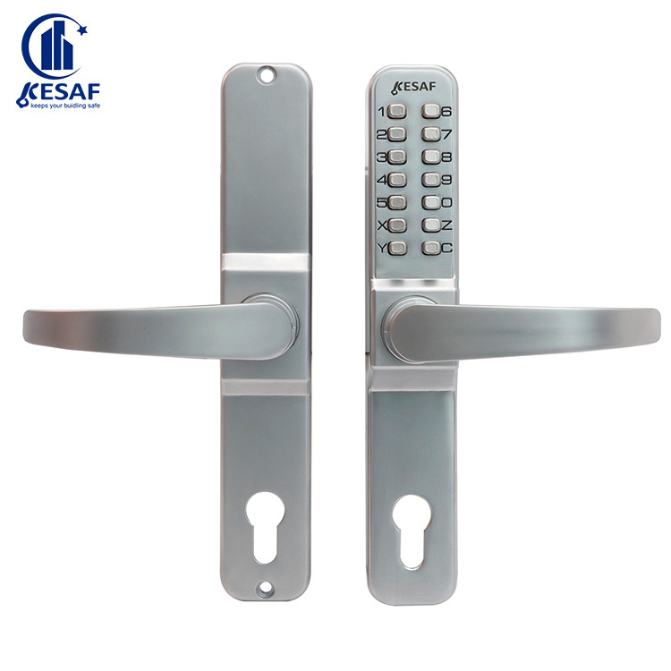 Mechanical Digital Entry Code Keyless Keypad Mechanical Password Push Button Gate Lock Password Combination Lock