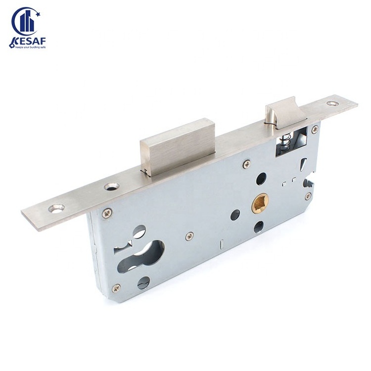 High Security Sus304 Door Lock Body Mortise 85 Series Stainless Steel 8550 Euro Mortise Door Lock