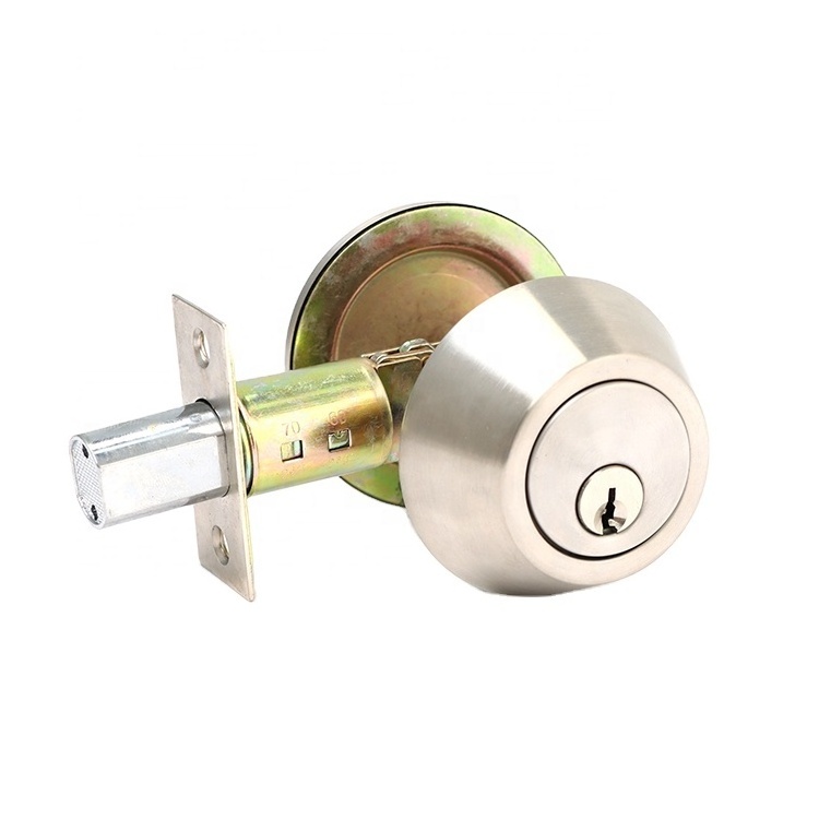 Factory Price American Standard Residential Bedroom Bathroom Entry Single Side Deadbolt Door Lock With Keys