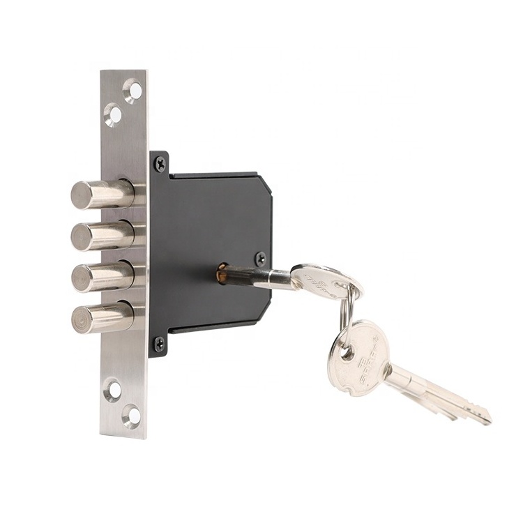 KESAF Factory Price Stainless Steel Home Security Mortise Door Lock Body Door Cylinder Lock