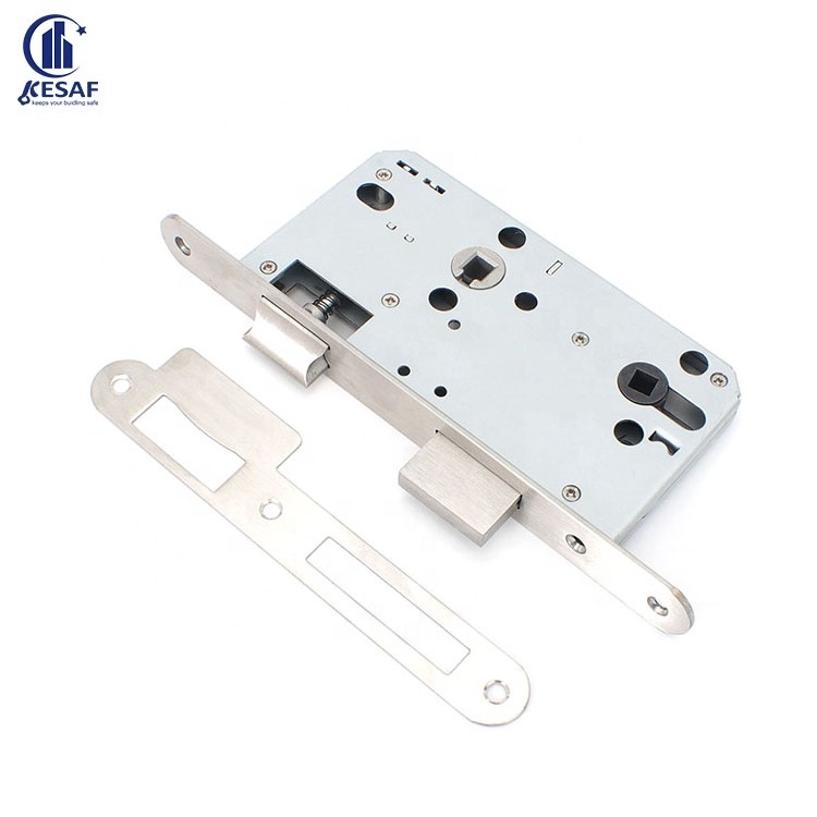 6072 Mortise Fire Rating Door Lock Body Dead Bolt Lock Safety Deadbolt Euro Mortise Latch Lock For Door