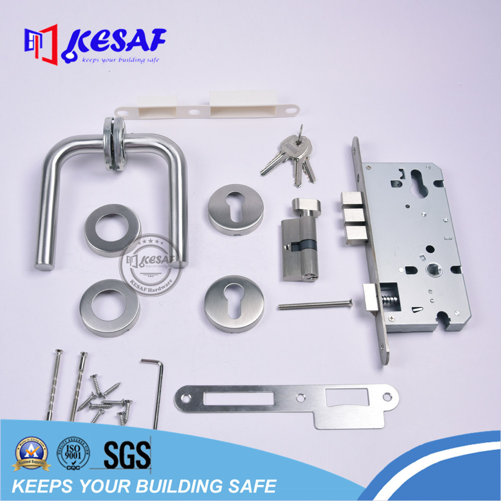 High Security 5 Pin Euro Profile Mortise Handle Door Cylinder Lock