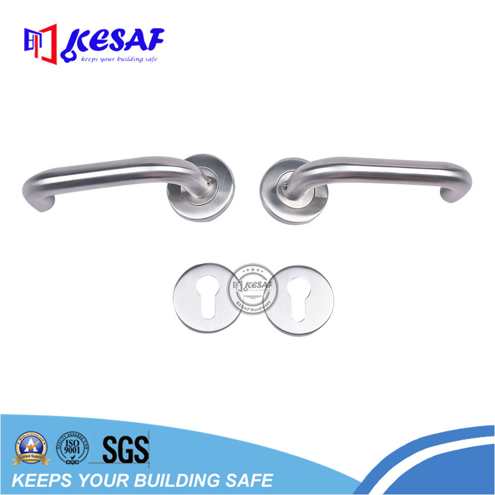 Backset 55mm Whole Set Euro Mortise Cylinder Door Lock