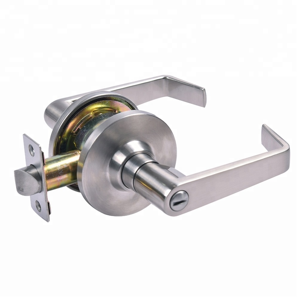 Heavy Duty Commercial Cylindrical Lever Door Lock with Privacy Function