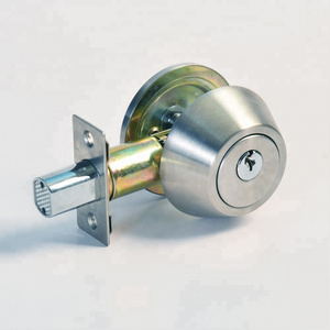 ansi lock grades single cylinder tubular door deadbolt locks with thumb turn knob