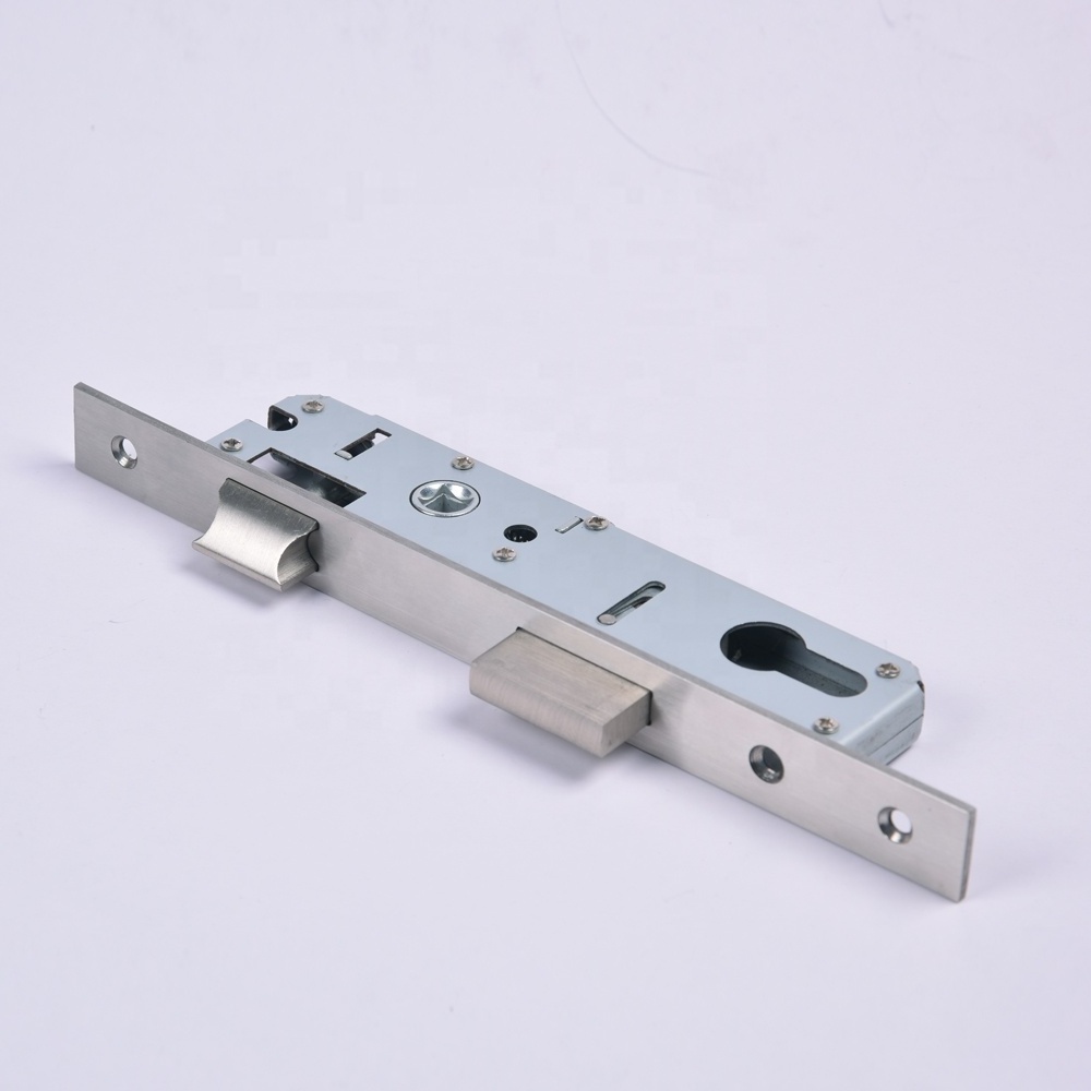 85mm x 25 mm Small Backset French Door Mortise Lock body for Different Aluminum Door