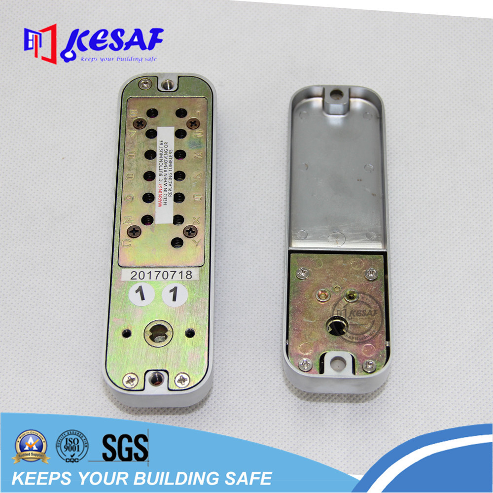 Mechanical Tubular Pin Keyless Code Digital Push Button Lock for Door