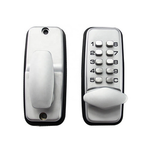 Keyless safe push button mechanical digital code lock for door