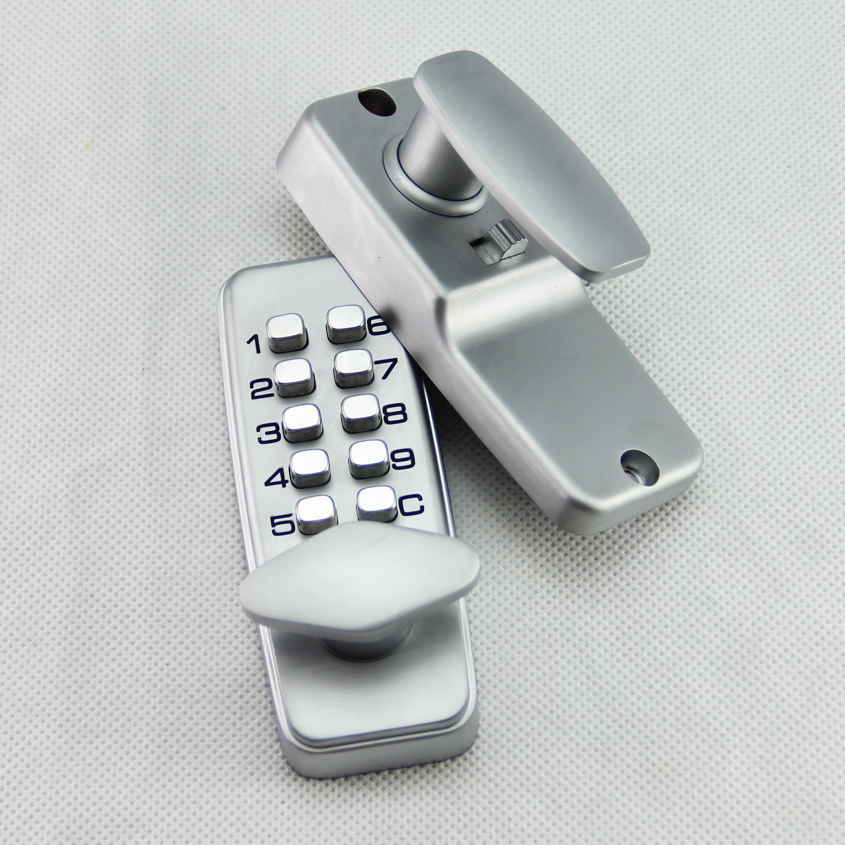 Keyless safe push button mechanical digital code lock for door