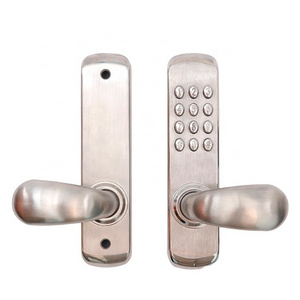 Anti-Corrosion Fence Stainless Steel Door Lock Keyless Digital Metal Mechanical Code Lock Combination Push Button Lock