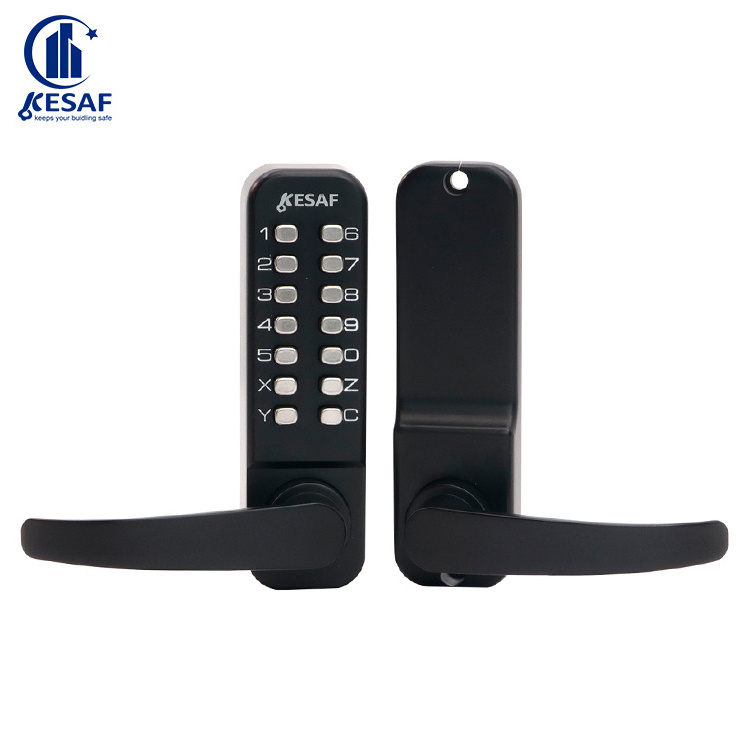 Password Combination Push Button Lock Front Door Lock Mechanical Keypad Digital Code Keyless Door Lock