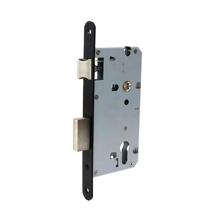 European Fire Rated Hardware Ss304 8550 Stainless Steel Internal Indoor Wood Entrance Main Commercial Security Door Mortise Lock