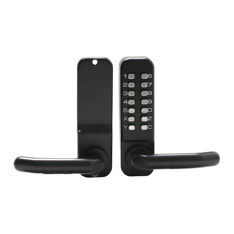 Double Side Combination No Keys Entry Password Change Friendly Digital Push Botton Locks Door for Hotel Garden