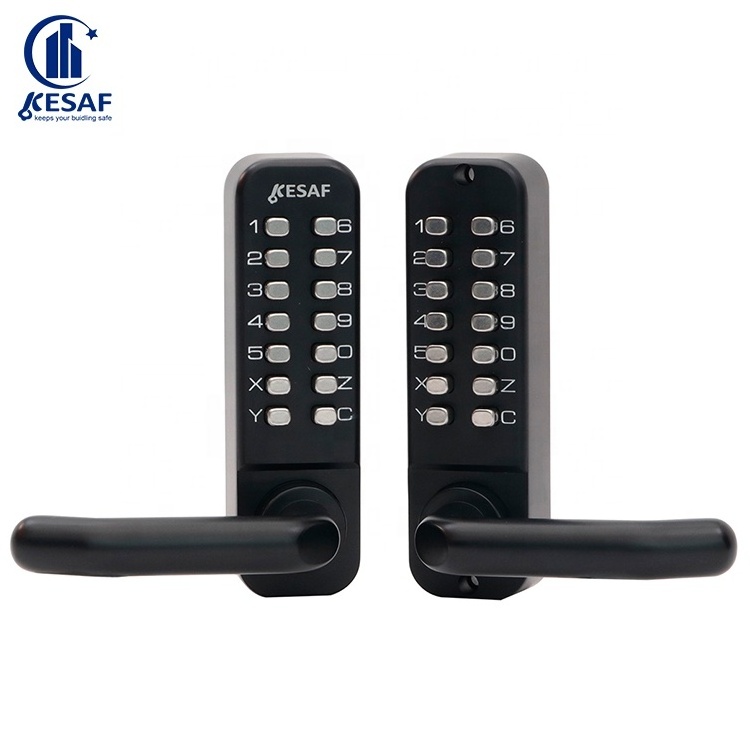 Safe Push Button Gate Door Lock Keypad Combination Lock Keyless Entry Mechanical Code Digital Password Security Door Locks