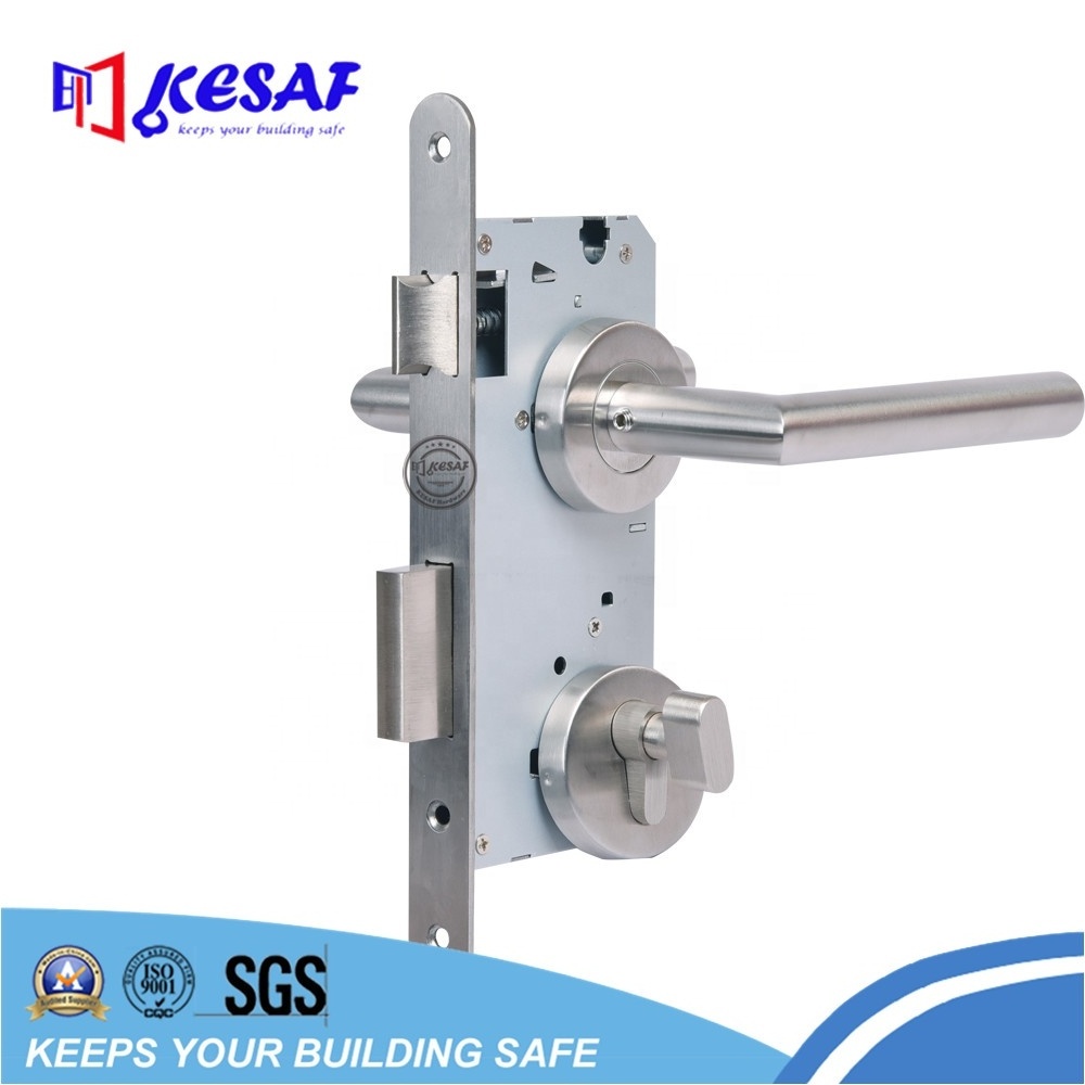 85mm x 30 mm Mortise Lock Parts Best South American Door Lock body with Ball Catch