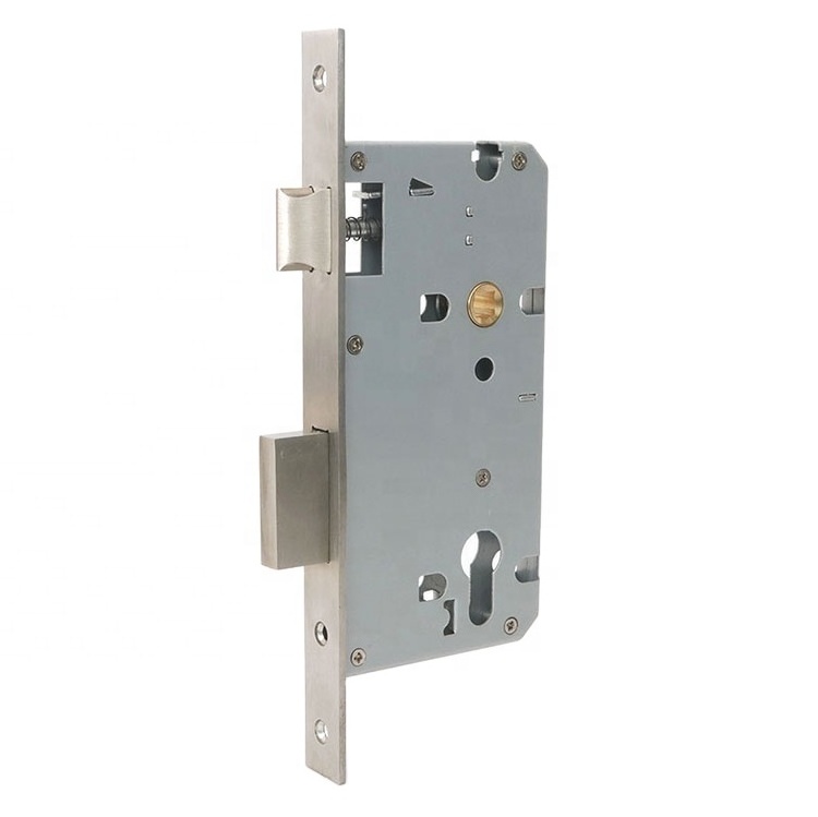 Professional Factory Hotel Wooden Door 85 Series Lock Mortise Stainless Steel 60Mm Mortise Lock For Doors