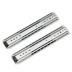 Factory direct sale extra long drawer slides 76 full extension ball bearing drawer slide 227kgs drawer slides for tool box