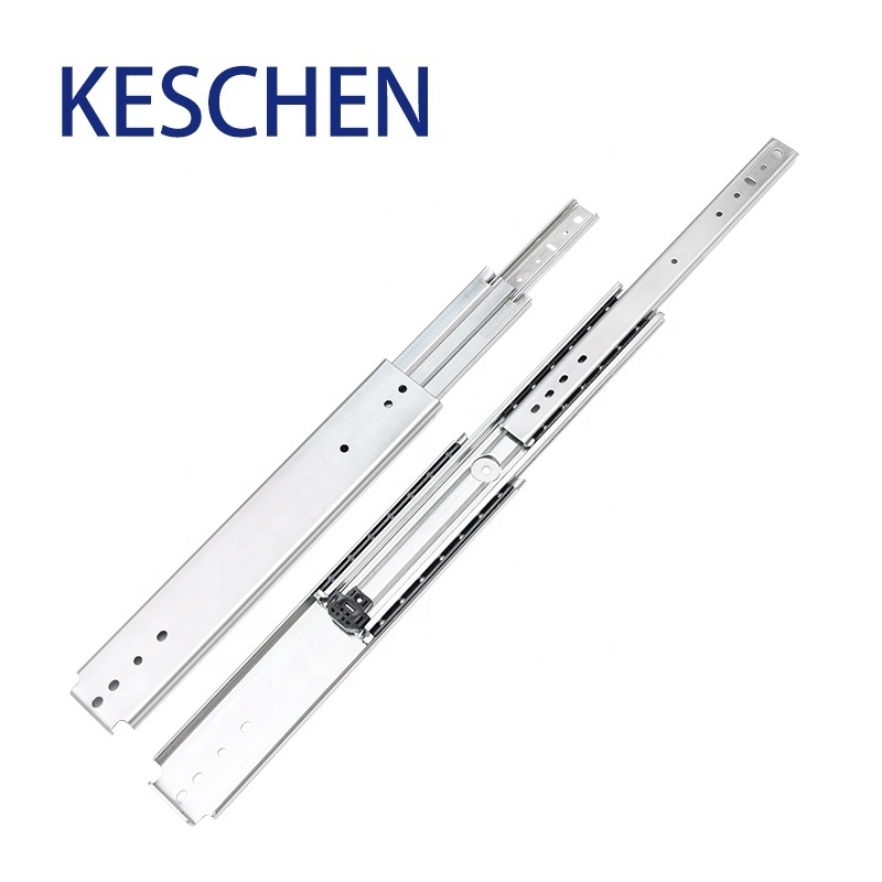 Factory direct sale extra long drawer slides 76 full extension ball bearing drawer slide 227kgs drawer slides for tool box