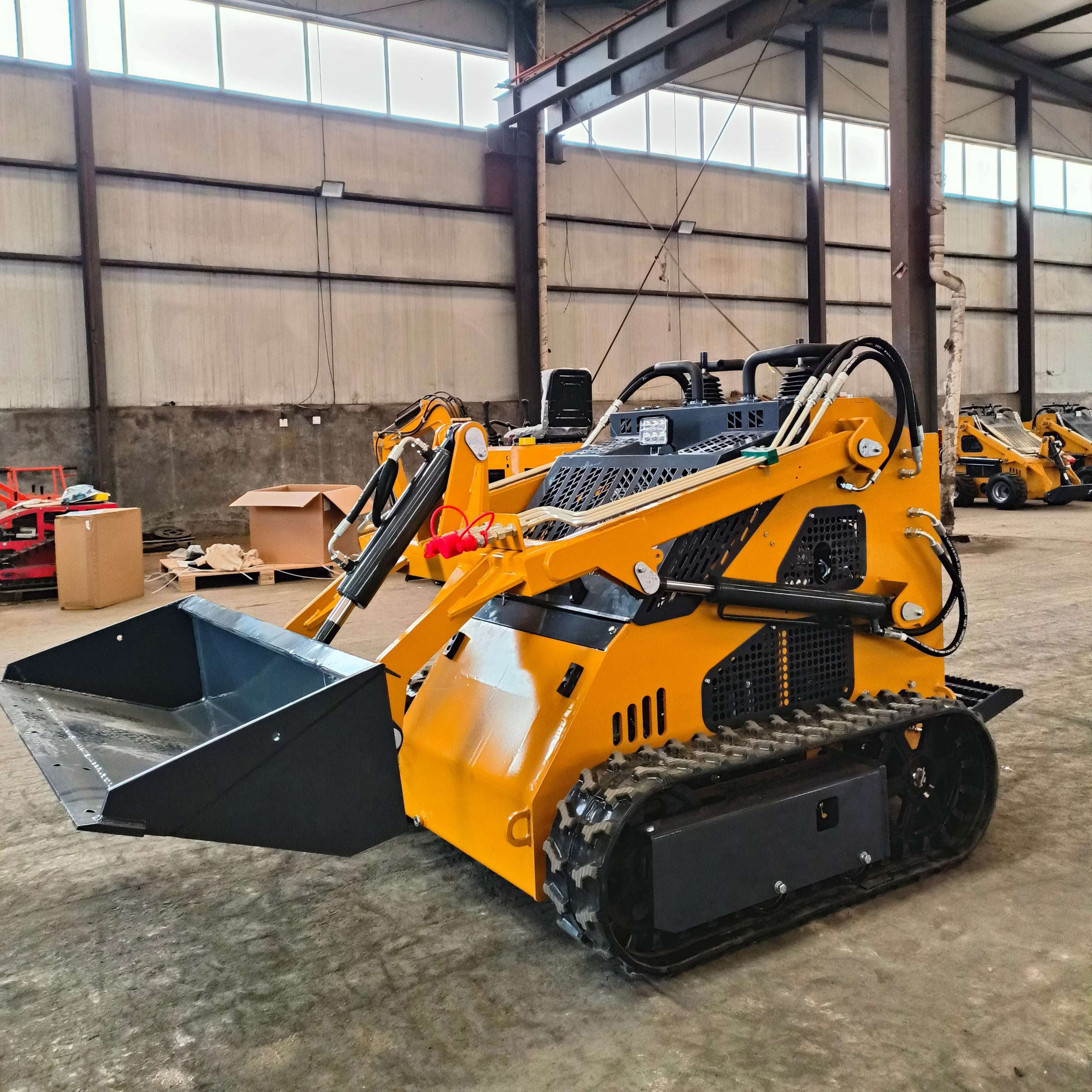 Kesen FREE SHIPPING skid steer loader mini skid steer CE/EPA China wholesale skid steer mini loader bucket for sale