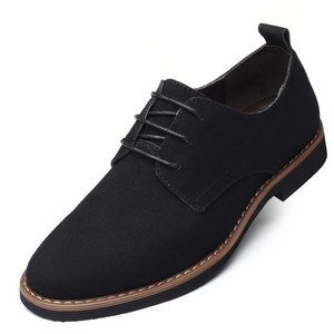 VIKEDUO GX2 Wholesale British Style Big Size Formal Suede Office Mens Dress Shoes & Oxford Leather 2024 Hot Selling Products