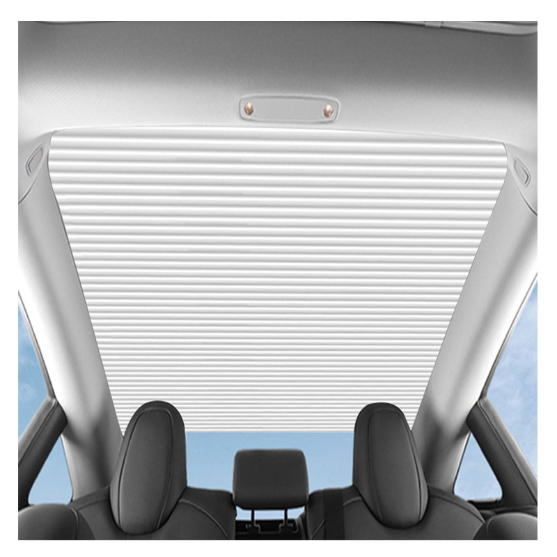 Kction car accessories electric car for tesla Model 3/ Y Glass Roof Sunshade retractable car sunshade