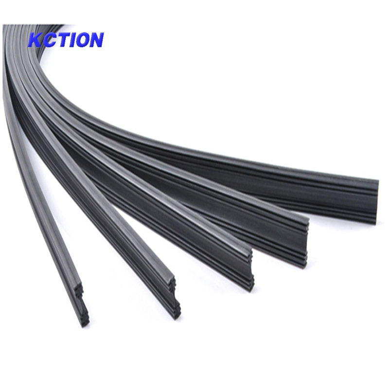 KCTION universal 6mm Boneless Cut to Size Universal Replacement 14''-32'' inch Frameless Windshield Wiper Blade Refill