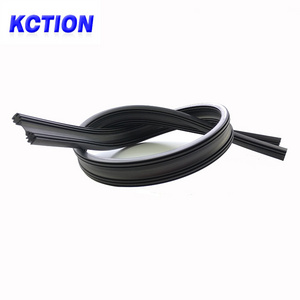 KCTION Universal 100% rubber Windshield Wiper High Quality 14 16 18 to 28  Customizable logo soft Wiper rubber refill