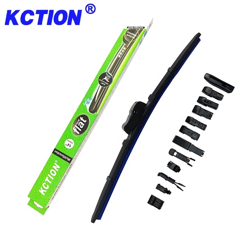 Kction Best Selling Frameless Flat Soft Front Car Multi-functional  Windshield Wiper Blade  Car Accessories Wiper