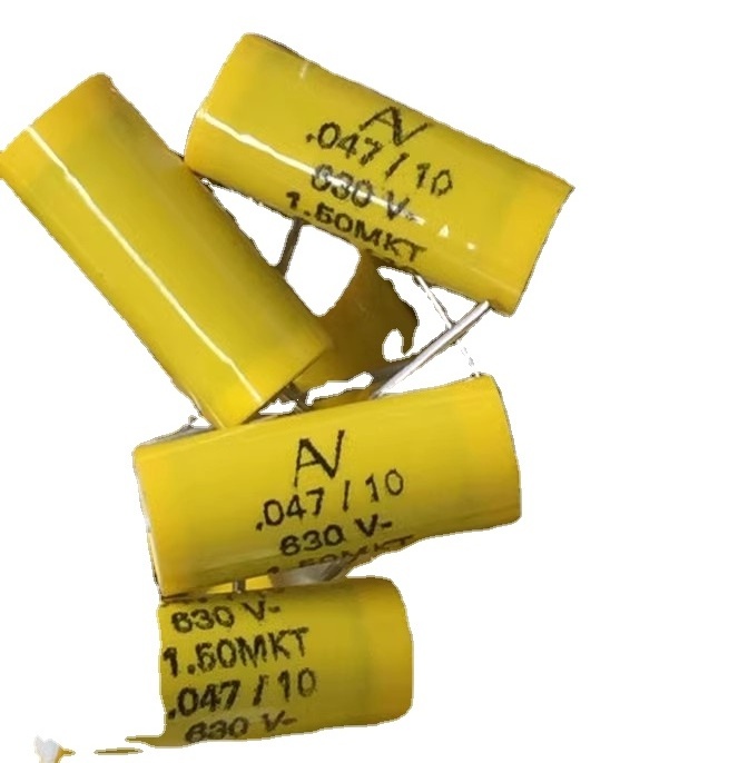 Axial Film Capacitors   New original stock  Italian AV 1.50MKP 0.047UF 630V Fever axial copper pin coupling capacitance 7.8X19MM