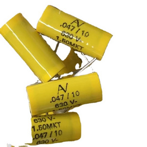 Axial Film Capacitors   New original stock  Italian AV 1.50MKP 0.047UF 630V Fever axial copper pin coupling capacitance 7.8X19MM