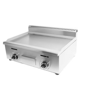 Good Quality Kitchen Equipment Restaurant Stainless Steel Table Top Desktop Non-stick Electric Hamburger Griddle