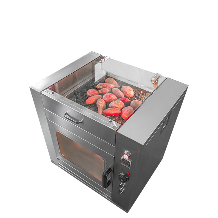 Commercial Sweet Potato Roasting Oven / Fresh Corn Roaster Machine Price Machines for Small Business