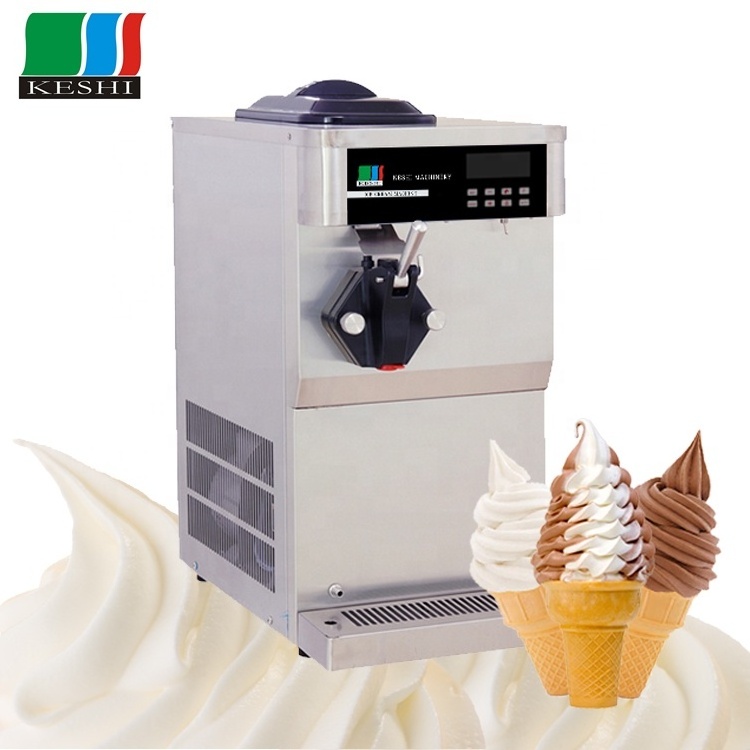 KESHI Hot Sale Mini Ice Cream Maker Machine Frozen Yogurt Ice Cream Machine Home Ice Machine