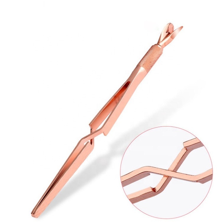 Cuticle Pusher HAICAR 1Pc Multi-function Cuticle Pusher UV Gel Polish Soak OFF Remover Nail Art Manicure Trimmer Tool