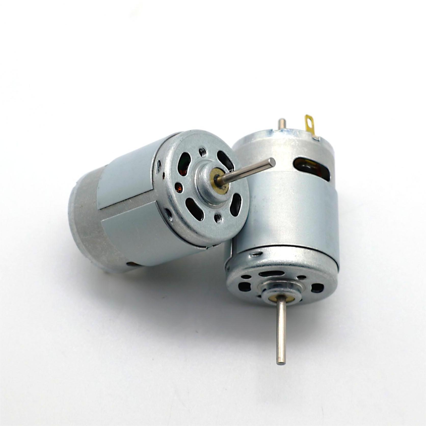 High speed Micro 385  Brush DC Motor for Electric Appliance Tools 3.7V 24V