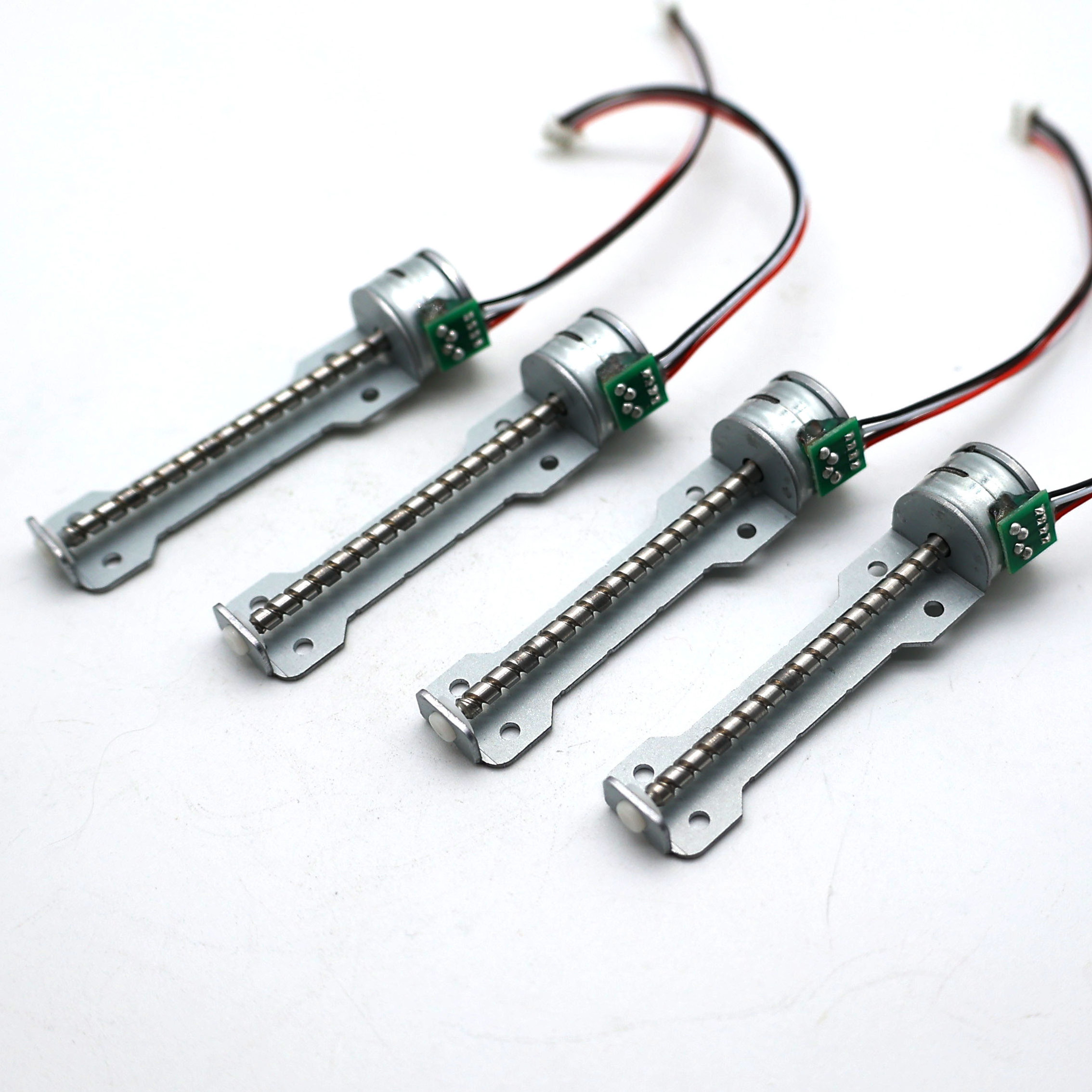 DC 5V Micro 2-Phase 4-Wire Stepper Motor Linear Rail 48mm Stroke Linear Lead Screw Slider Stepping Motor Small Electric Motor