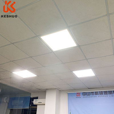 Keshuo  24W 48W Ceiling 30x30 60x60 60x120 IP45 Flat  Recessed Led Ceiling Light Panel Light